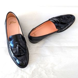 JCrew leather loafers 6.5